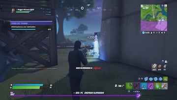 Eliminamos a un enemigo con un subfusil épico