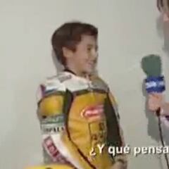 La entrevista más entrañable a Márquez con 10 años: "Quiero ser Pedrosa"
