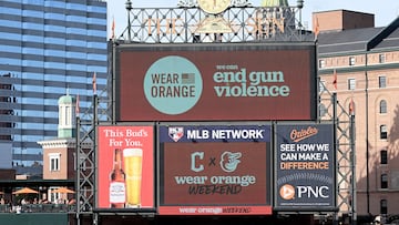 The Baltimore Orioles have a "Wear Orange" weekend to recognize National Gun Violence Awareness Day