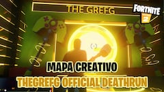Fortnite: TheGrefg recibe un mapa de Deathrun en el Modo Creativo; código y cómo acceder