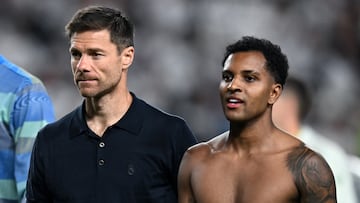 Xabi Alonso y Rodrygo.