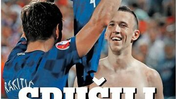 La prensa croata, eufórica: "Han derribado a la Furia"