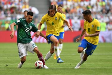 Brasil vs. México: Las mejores imágenes del partido