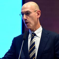 Silver y el inicio de la temporada NBA: "Nos quedamos sin tiempo"