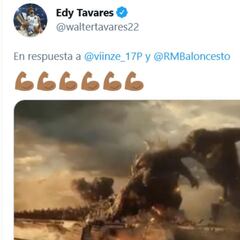 Godzilla y Kong: Tavares da la bienvenida a Poirier