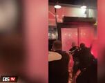 Video: Newcastle fans attacked by PSG ultras