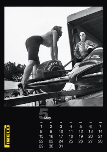 Pirelli publica su calendario 2014