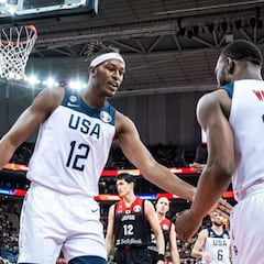 EE UU, sin piedad ante Japón, ya espera a Antetokounmpo