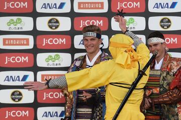 Chris Froome, el ninja amarillo de Saitama