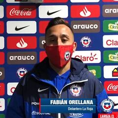 La sincera reflexión de Fabián Orellana en la previa del partido contra Venezuela