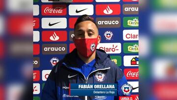 La sincera reflexión de Fabián Orellana en la previa del partido contra Venezuela