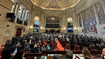 Hay quórum en dos de las cuatro comisiones económicas. Avanzamos la discusión sobre presupuesto 2025. Angélica Lozano senadora del Partido Verde.