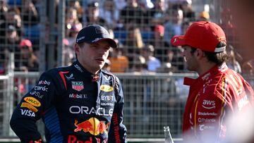 Pole for Max Verstappen in Albert Park ahead of a great Sainz and his teammate, Pérez. Alonso will start tenth in the race.