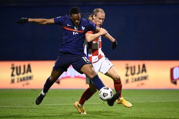 Anthony Martial y Domagoj Vida.