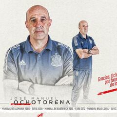 Ochotorena deja la Selección, le sustituye José Sambade