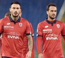 Pinilla fue titular en trabajado empate del Genoa como visita