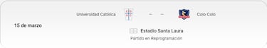 La ANFP toma una controversial decisión sobre el Clásico entre Colo Colo y la UC