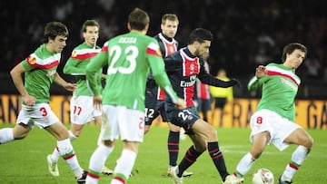 Aquella única vez ante el PSG...