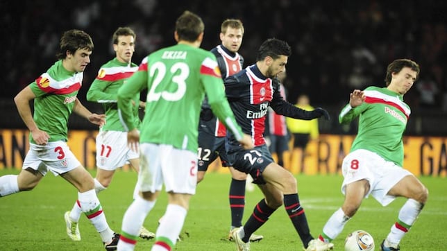 Aquella única vez ante el PSG...