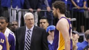 Phil Jackson perdió la compostura con Pau Gasol