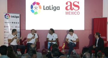 El evento de AS México fue engalanado por Fernando Morientes, Fernando Sanz, Christian Karembeu y Gaizka Mendieta.