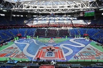 Belleza y color en la final de la Copa Confederaciones