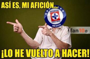 Los 40 mejores memes de la derrota del Cruz Azul