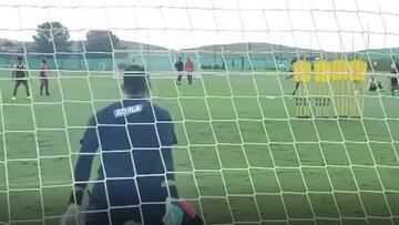 Entrenamiento Colombia en Lille.