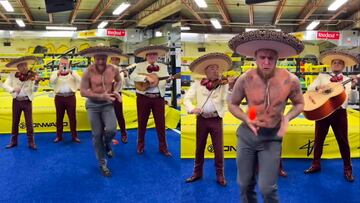 Jake Paul manda mensaje al Canelo mientras escucha música mexicana