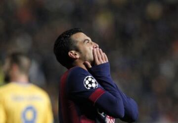 Barcelona celebró en el histórico día de Messi.