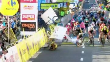 El brutal accidente por empujón que puede marcar una sanción histórica en el ciclismo