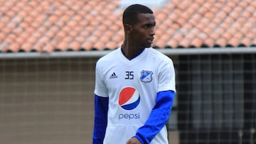 Breinner Paz, jugador de Millonarios