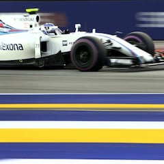 Bottas pilotó sin cinturón de seguridad a más de 300 km/h