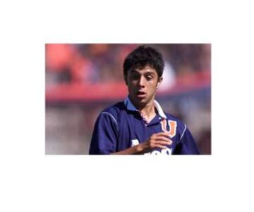 Tello en sus inicios en Universidad de Chile.