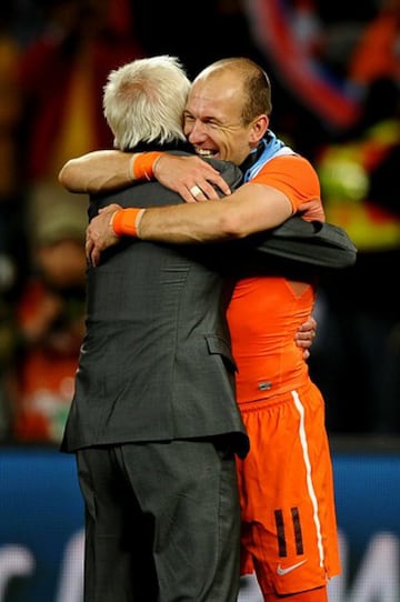 Bert van Marwijk en el Mundial de Sudáfrica 2010 