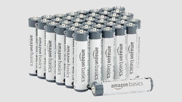 Pilas AAA y AA de Amazon Basics disponibles en Amazon.