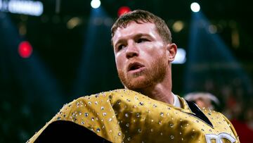 El mexicano Saúl Canelo Álvarez.