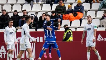Partido de la jornada 30ª de la Segunda División 2023-2024 de la liga de fútbol española, Liga Hypermotion, entre Albacete-Oviedo.