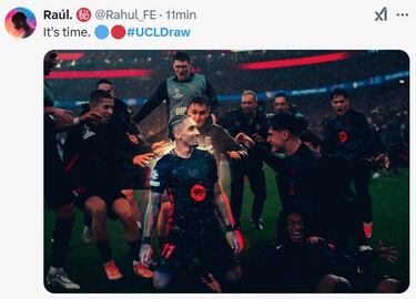 Las mejores memes del sorteo de la Champions