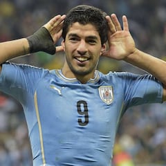 Luis Suárez encabeza la lista de Uruguay contra Brasil y Perú