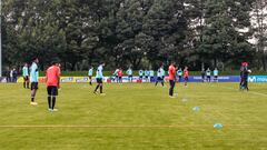 Entrenamiento de la Selección Colombia Sub 20