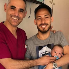 El hijo de Silva deja el hospital después de cinco meses