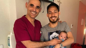 El hijo de Silva deja el hospital después de cinco meses