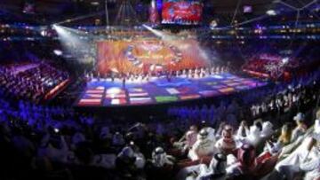 Los Mundiales de balonmano de Qatar 2015 se inauguraron ayer en el Lusail Hall con la majestuosidad y el lujo que se esperaba.