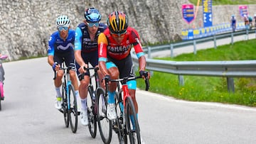 Así quedaron los colombianos en la etapa 19 del Giro de Italia 2023: Clasificación y posiciones