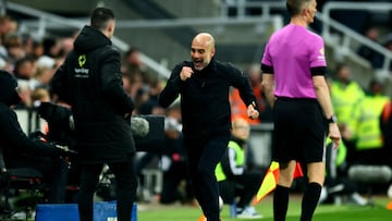 The Manchester City manager has been hit with a ban after reaching the yellow card limit.