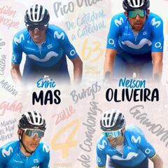 López, Mas y Valverde liderarán al Movistar en La Vuelta