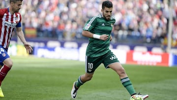 Ceballos, en el Calder&oacute;n la temporada pasada.