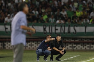 Cristian Blanco, en propia puerta, y Diomar Díaz anotaron los goles de la victoria histórica de Jaguares de Córdoba ante Nacional. Diego Braghieri puso el descuento