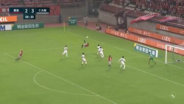 El golazo en la liga japonesa que maravilla al mundo